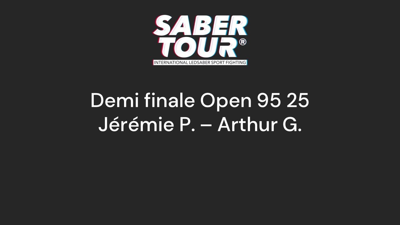 Open 95 25 - Semi Finals - PINQUIER vs GAUTIER (V)