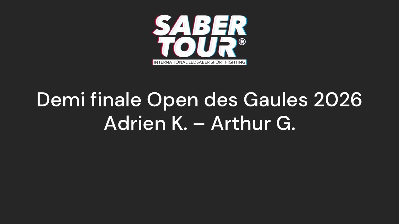 Open des Gaules 2026 - Semi Finals - KOCH FORBIN (V) vs GAUTIER